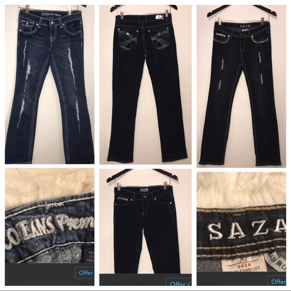 ZCO Denim - Bundle of 3 jeans! 2 Saza & 1 ZCO!